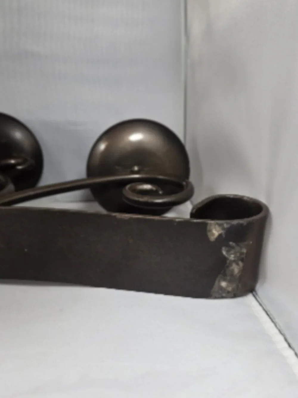 Candle Holder 3 Pillar Bronze Finish LGD Inc Decor Candelabra Metal Centerpiece